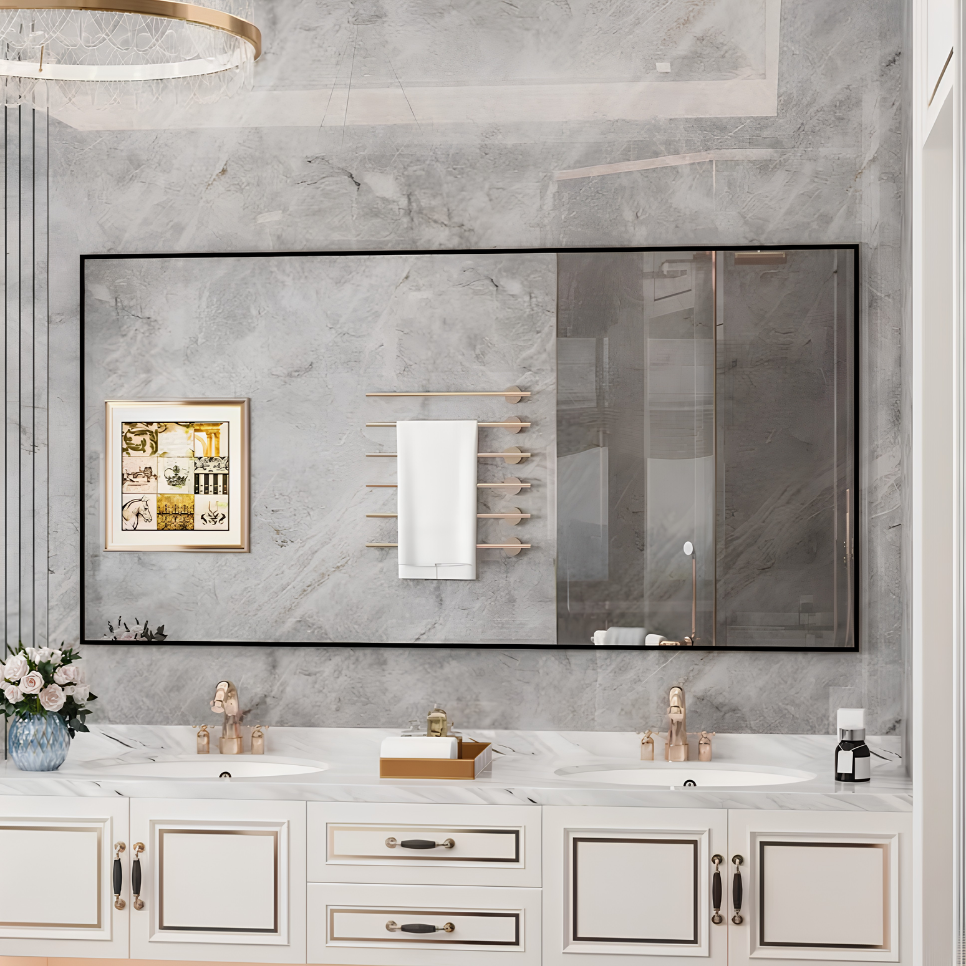 Miroir rectangulaire sur pied pleine hauteur | Margaux