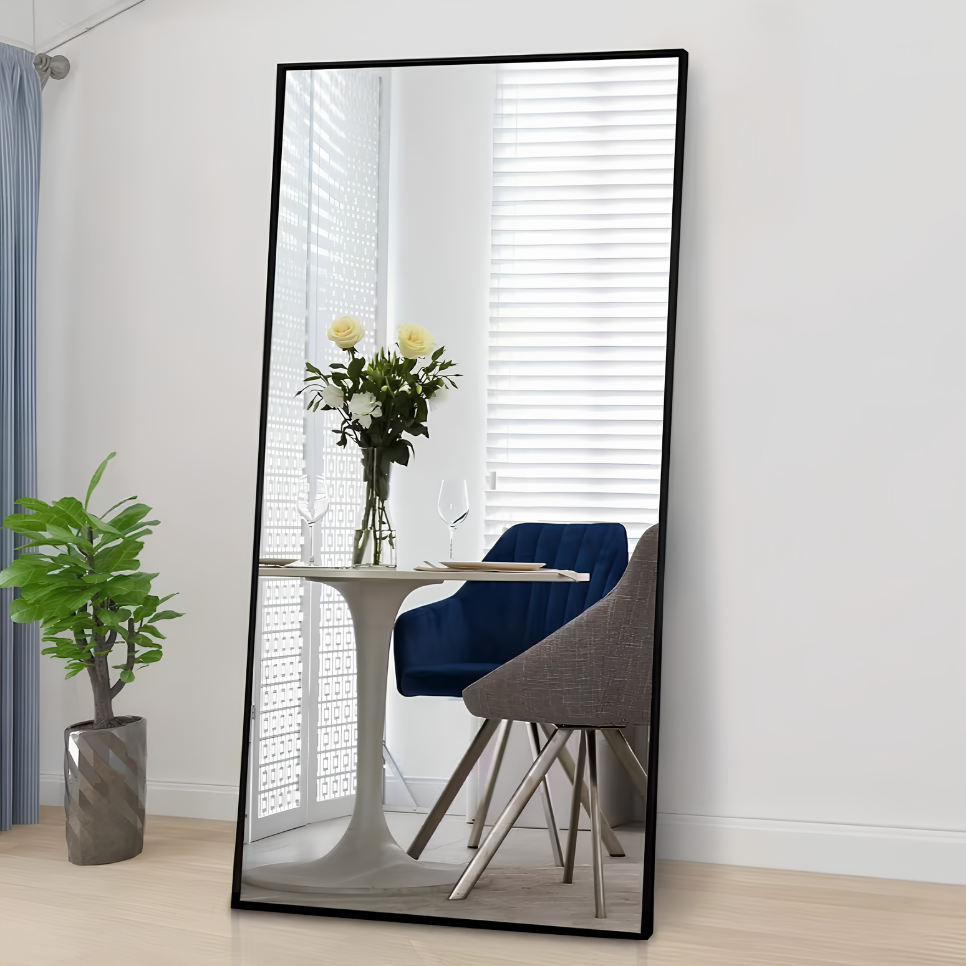 Miroir rectangulaire sur pied pleine hauteur | Margaux